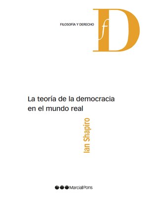 cover image of La teoría de la democracia en el mundo real